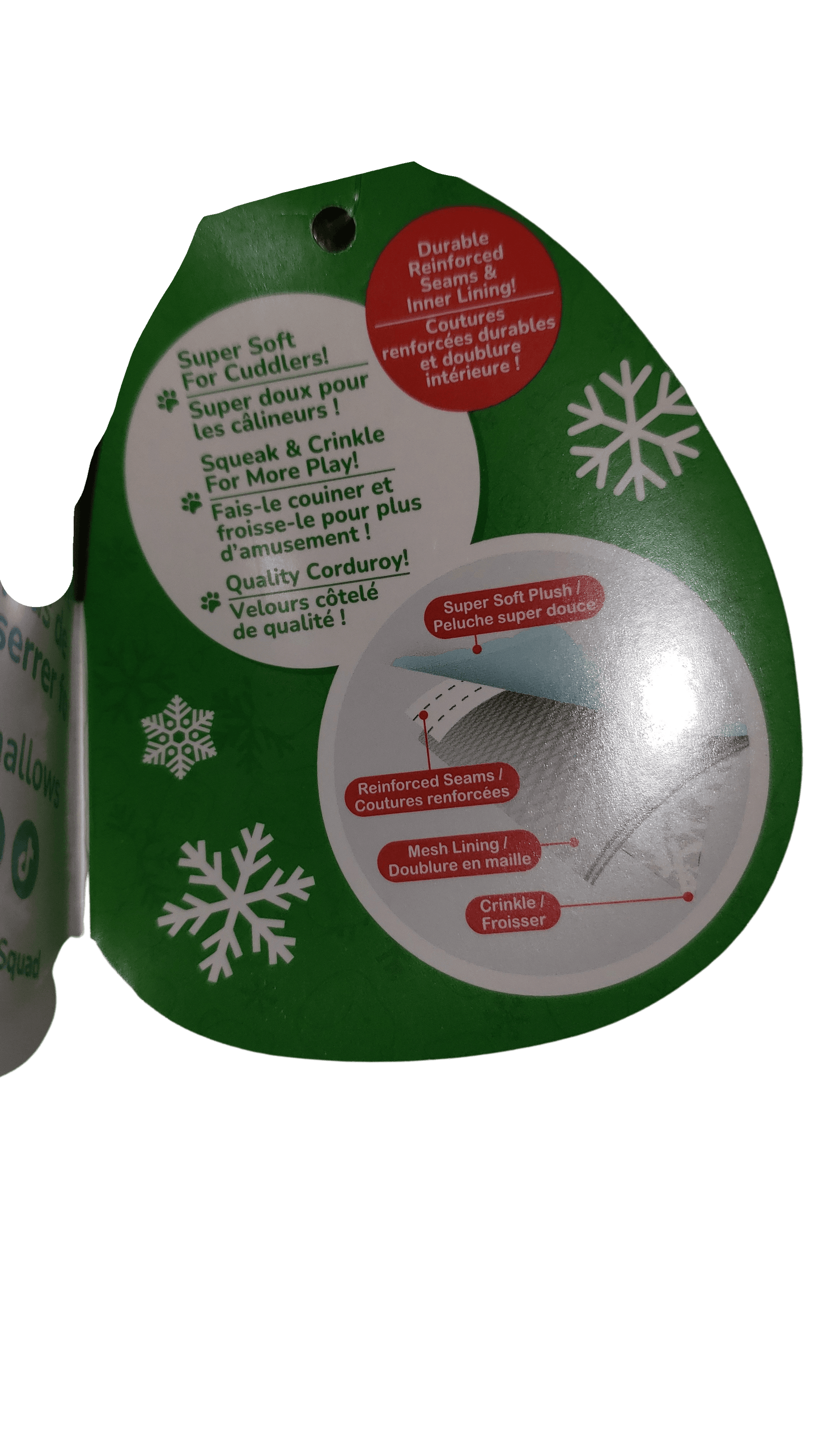 Original Squishmallow Dog Toy - Carol the Christmas tree 4.5in