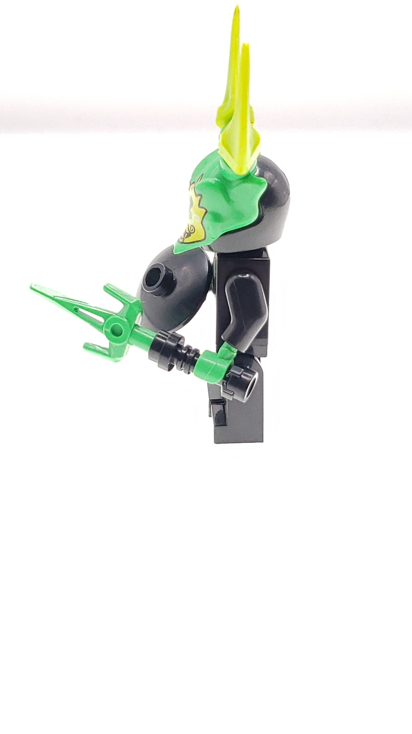 Custom Lego Compatible Ninjago Green Oni Mask Minifig