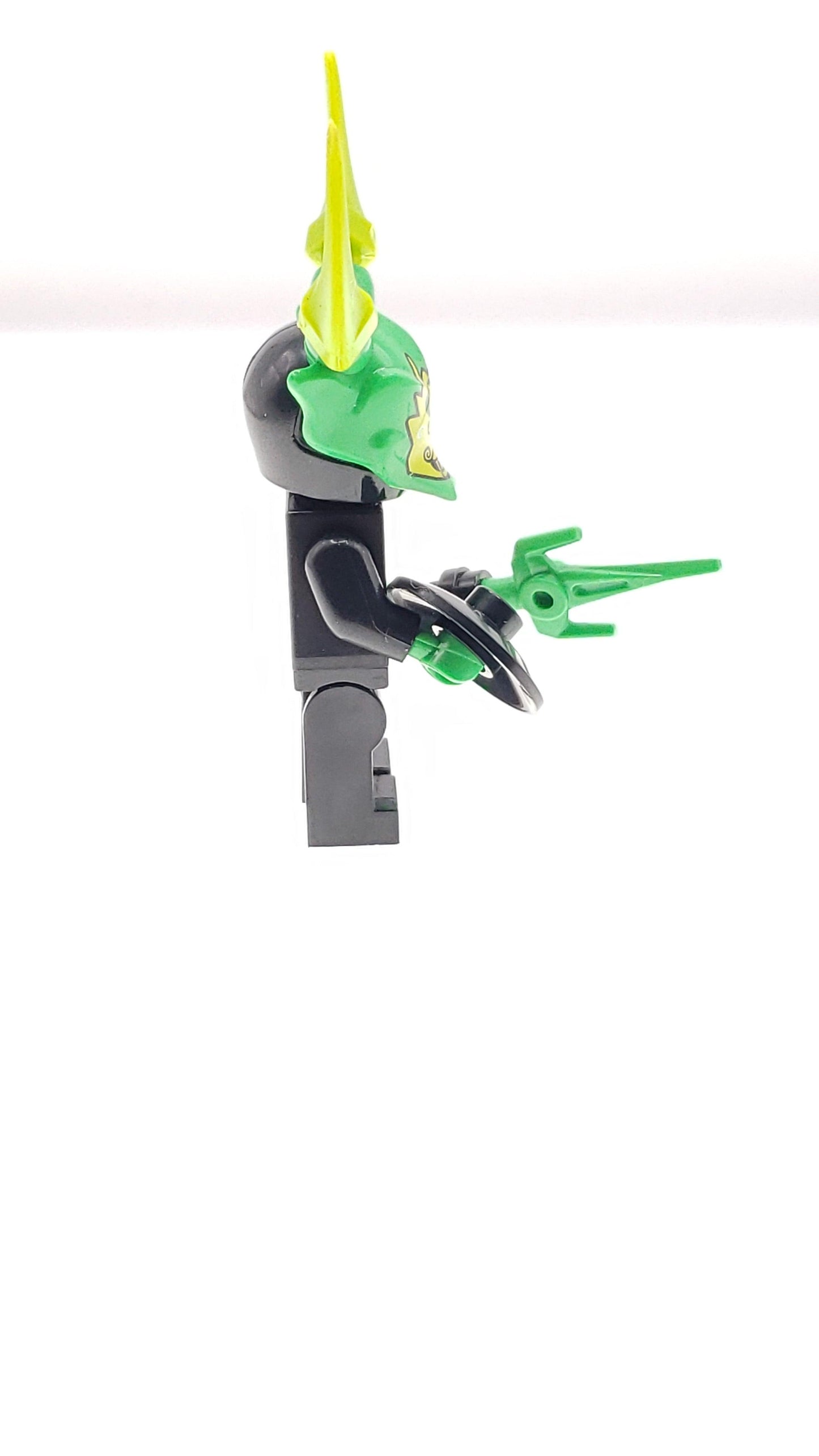 Custom Lego Compatible Ninjago Green Oni Mask Minifig