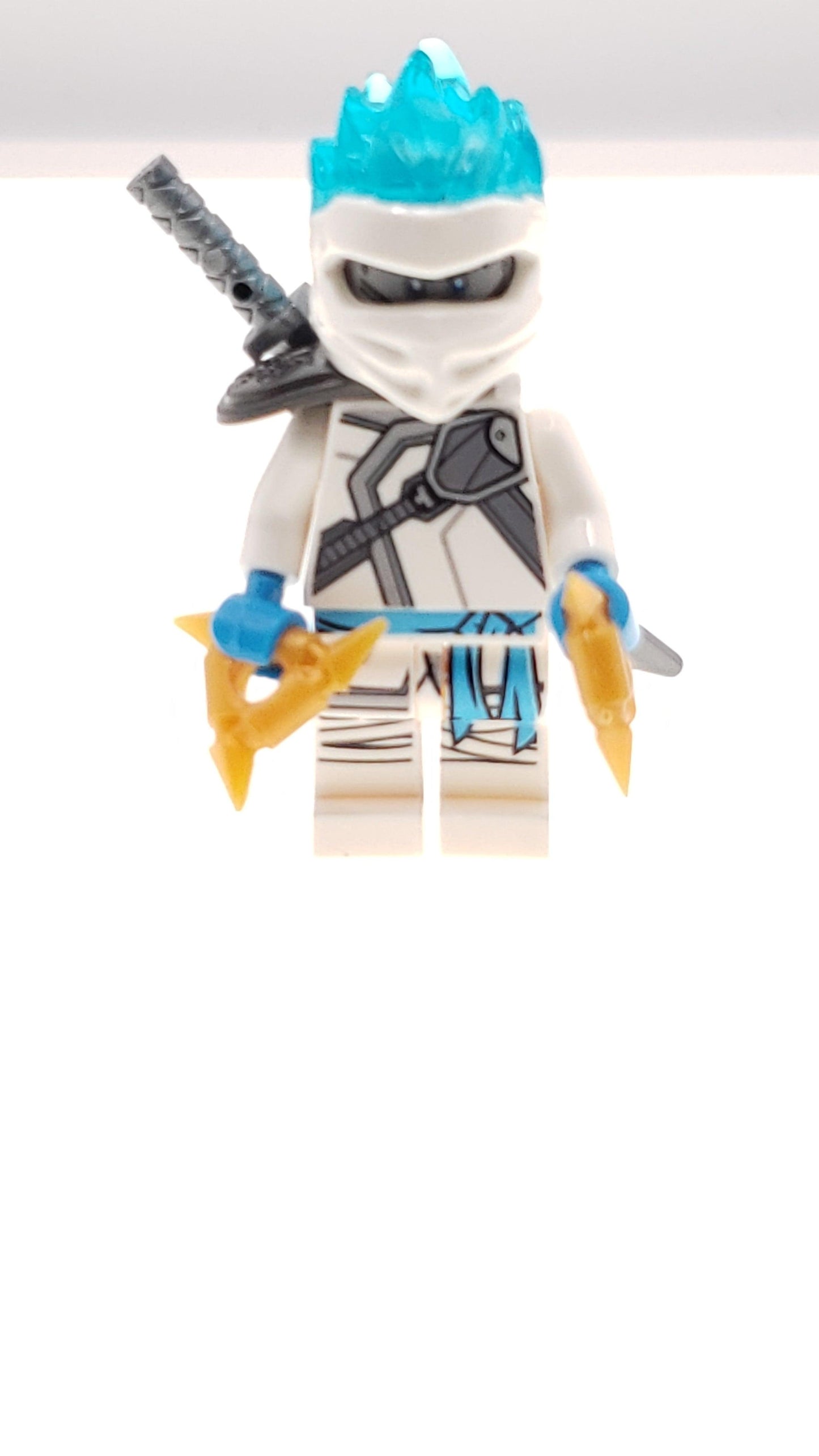 Custom Lego Compatible Ninjago Zane Minifig