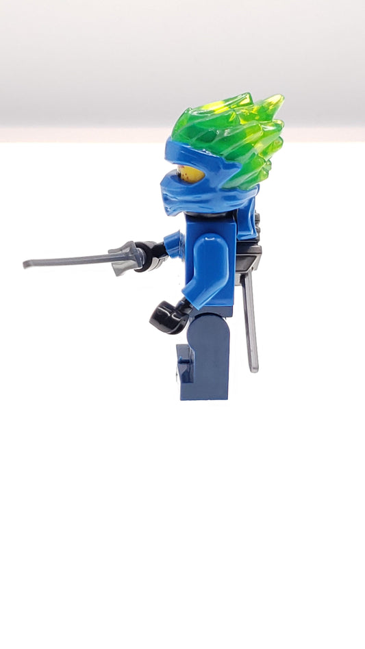 Benutzerdefinierte Lego-kompatible Ninjago Jay-Minifigur