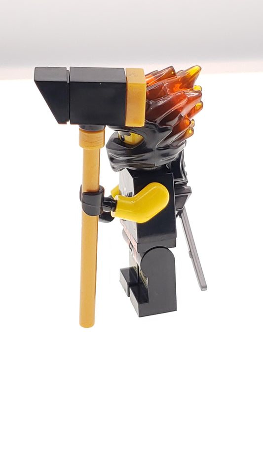 Benutzerdefinierte Lego kompatible Ninjago Cole Minifigur