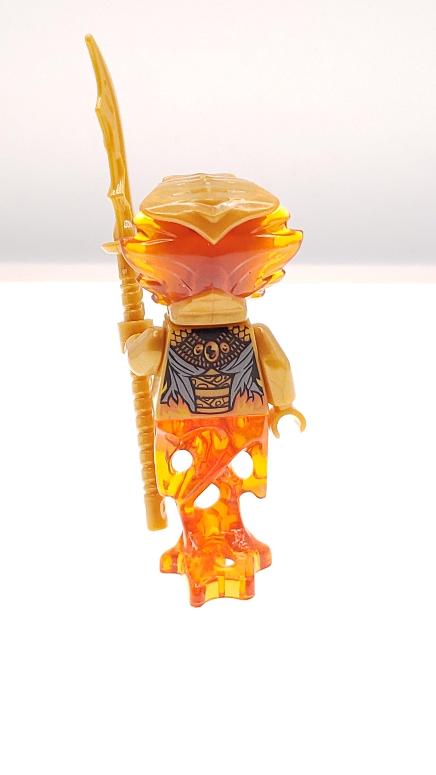 Custom Lego Compatible Ninjago Aspheera Golden Pyro Minifig
