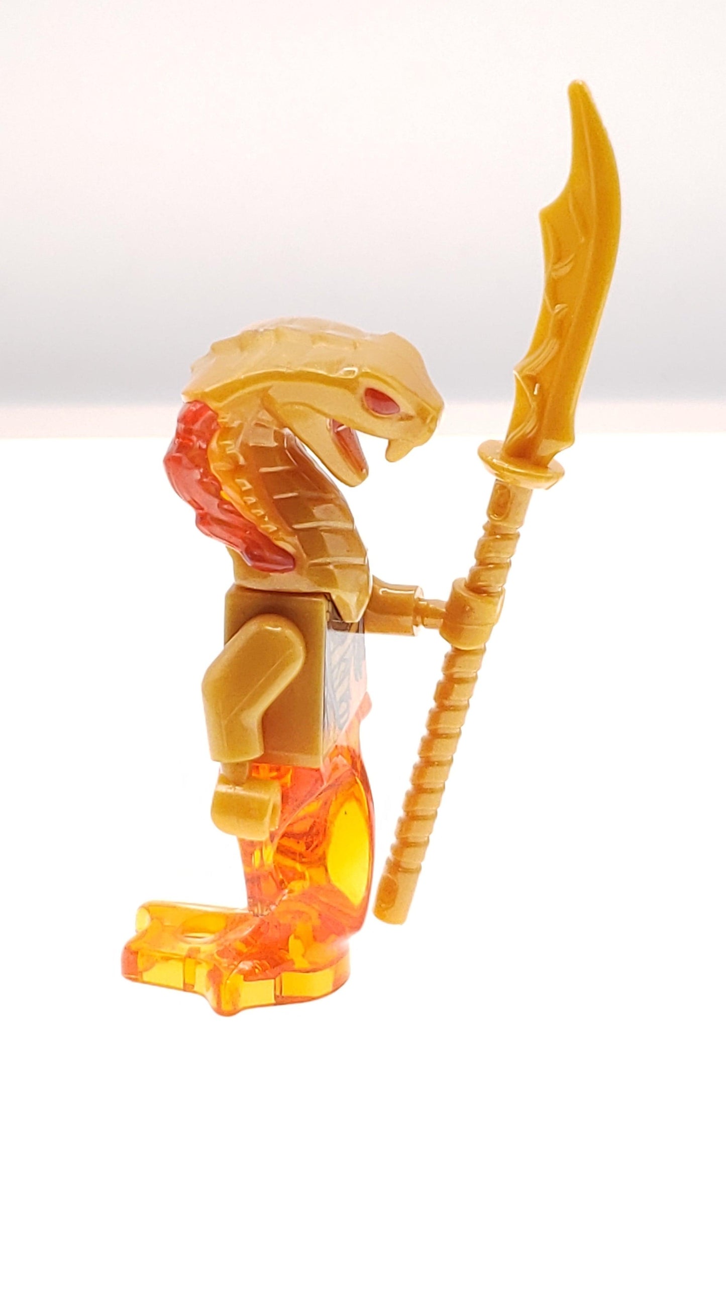 Custom Lego Compatible Ninjago Aspheera Golden Pyro Minifig