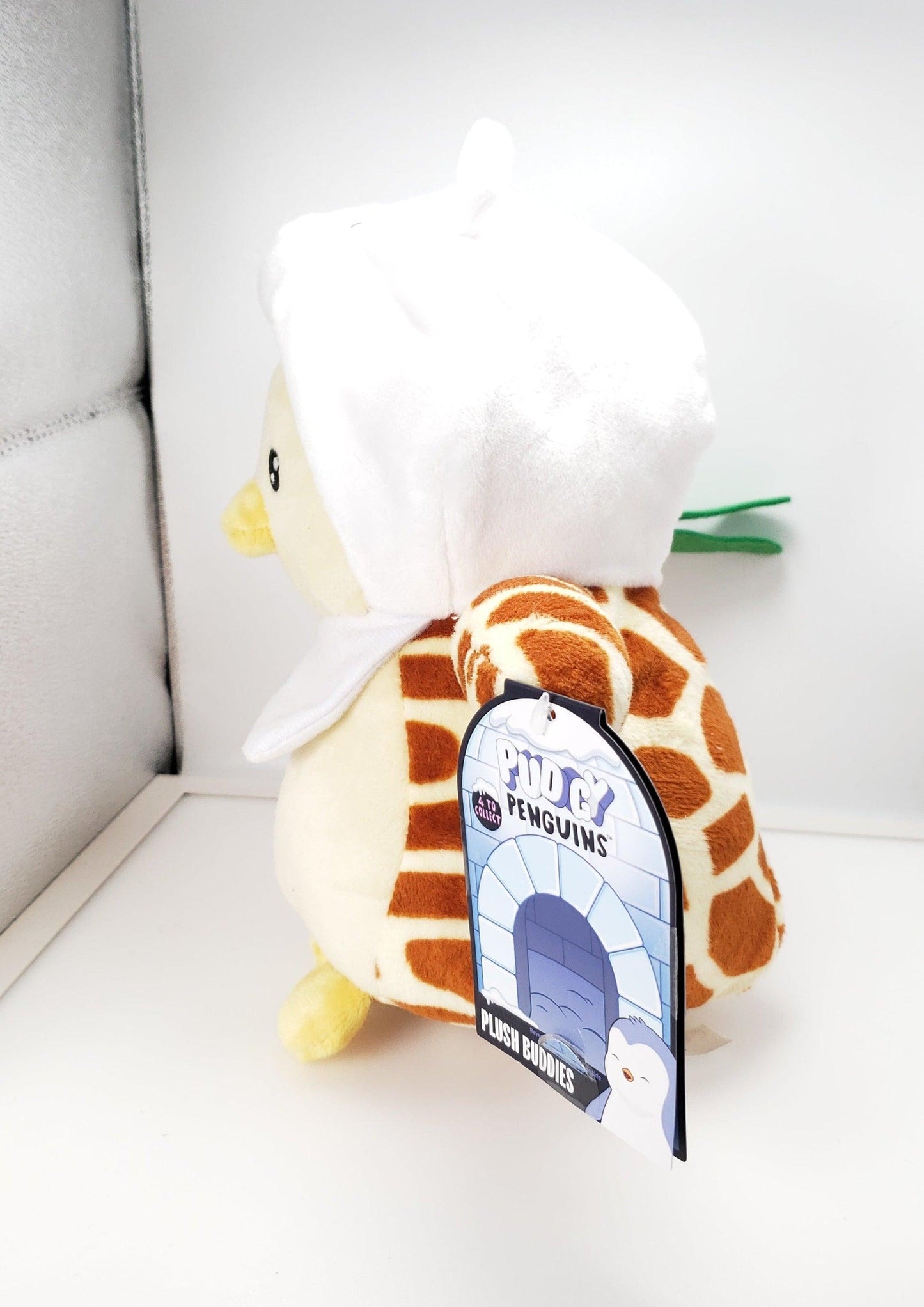 Pudgy Penguins Plush - Lil Carrot w/Bear hat 8inch