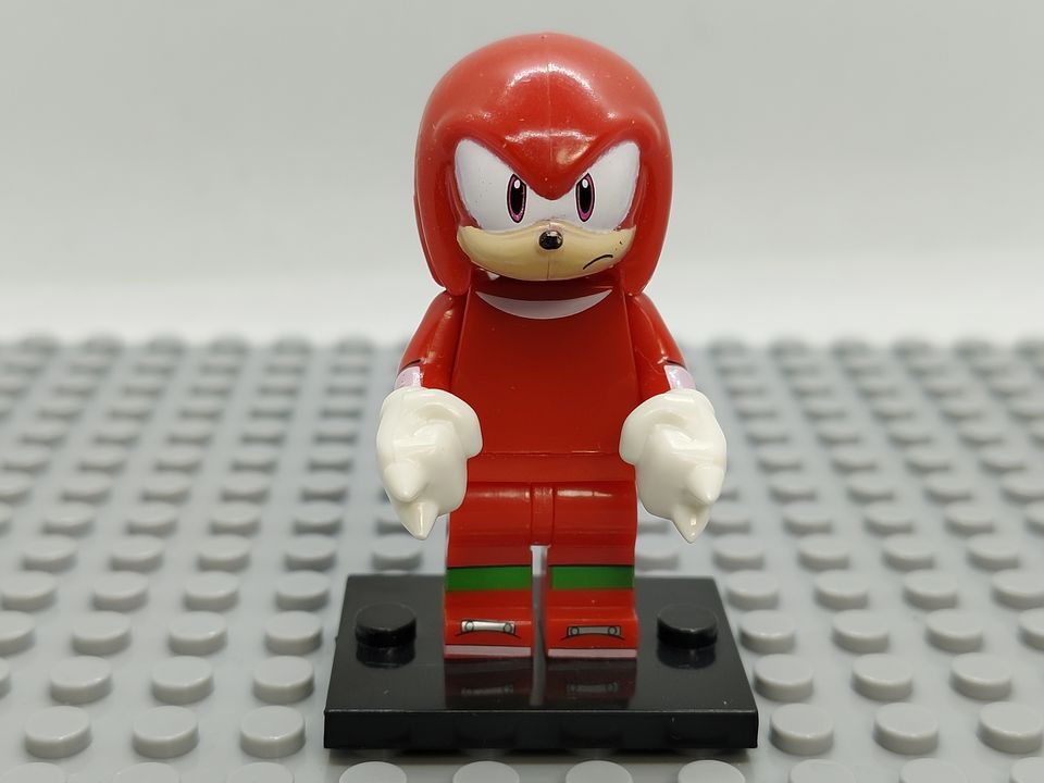 Custom Lego Compatible Knuckles Minifig – Dx Games & More