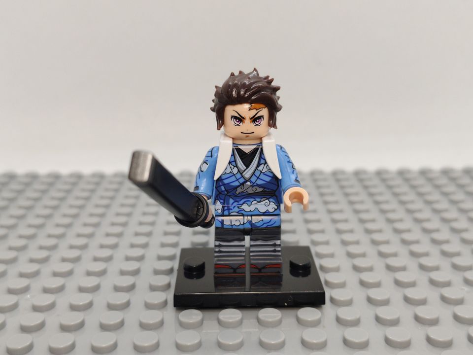 Custom Lego Compatible Demon Slayer Tanjiro Kamado Minifig