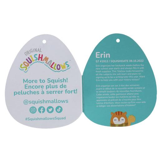 Original Squishmallows - Erin the squirrel 7.5in