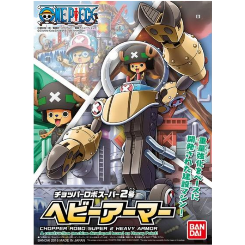 Bandai Hobby One Piece Chopper Robo Model Kit - Super 2 Heavy Armor
