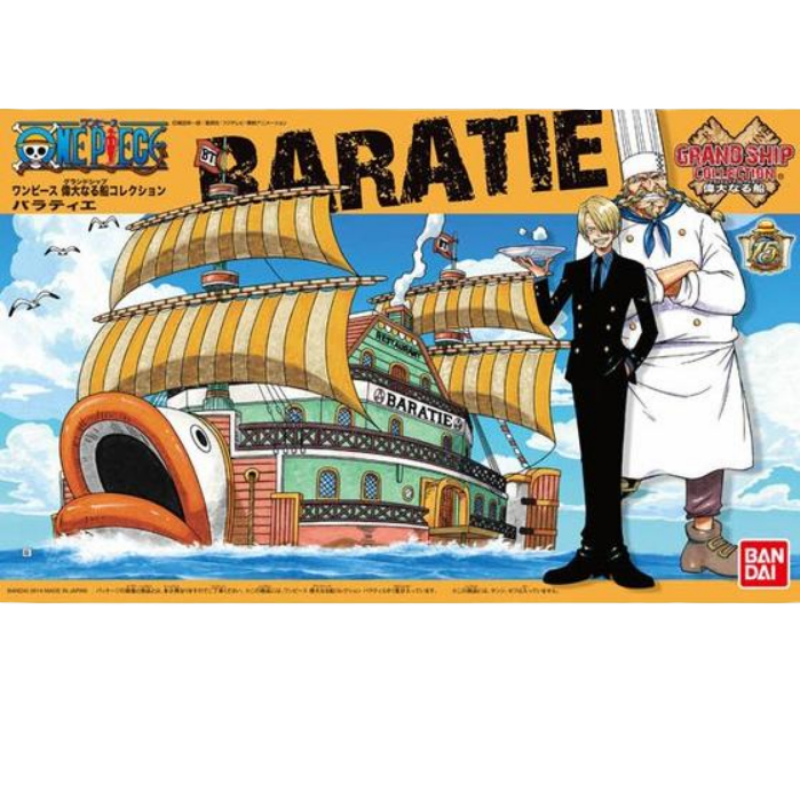 Bandai Hobby One Piece Grand Ship Collection Model Kit - #010 Baratie Model Ship