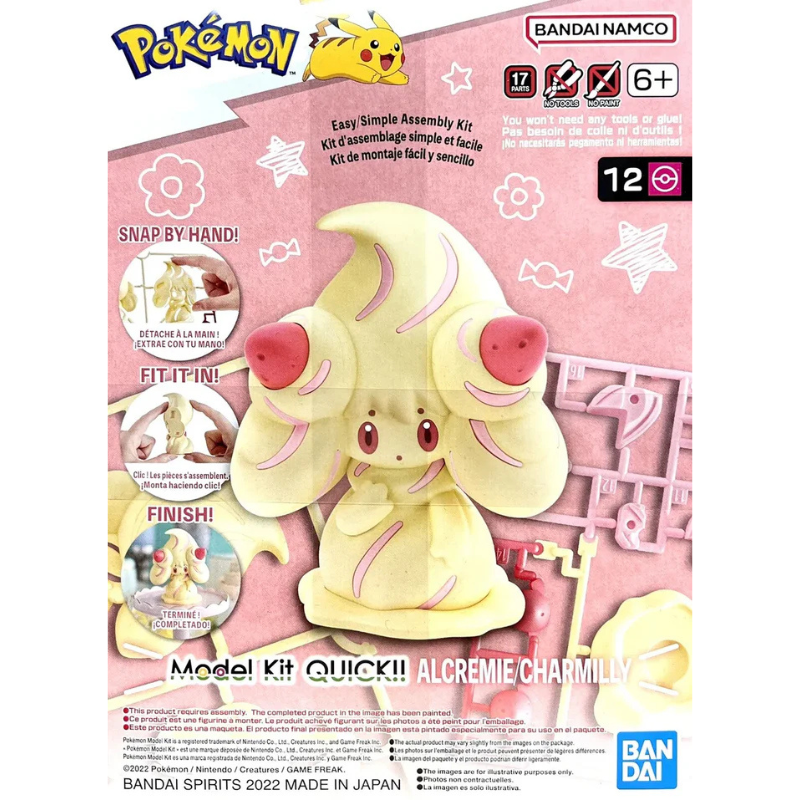 Bandai Pokémon Model Kit - Alcremie (Quick Model)