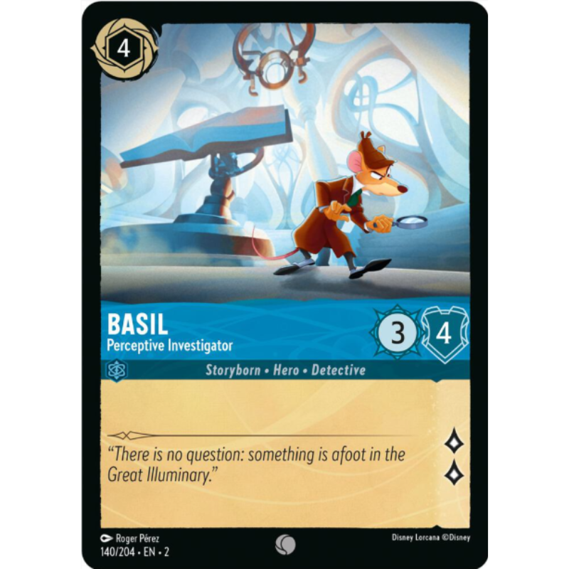Basil - Perceptive Investigator - Rise of the Floodborn #140/204