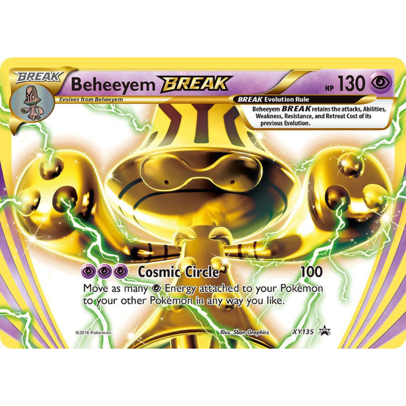 Beheeyem BREAK - XY Promos #XY135