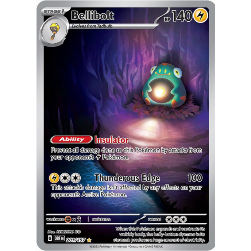 Bellibolt - Obsidian Flames #201/197