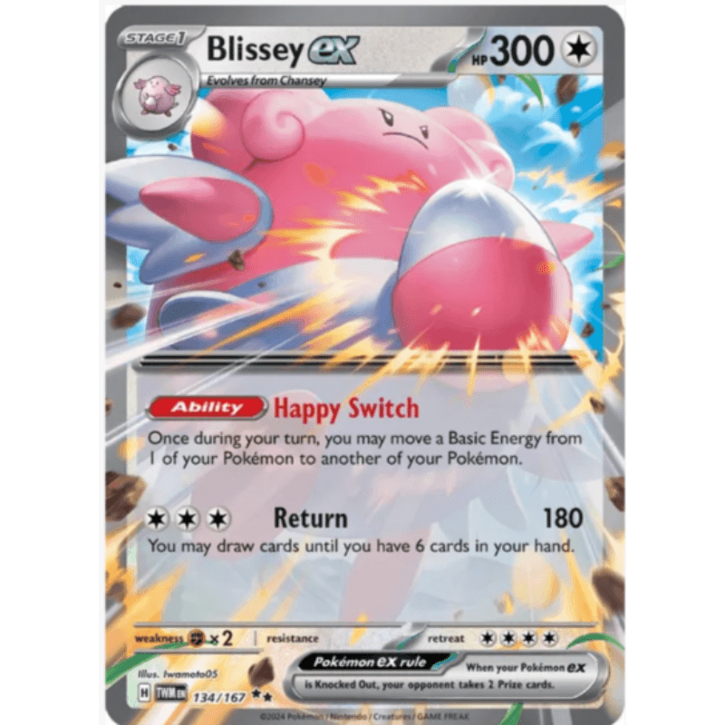 Blissey ex - Twilight Masquerade #134/167