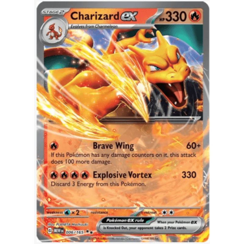 Charizard ex - Scarlet and Violet 151 #006/165