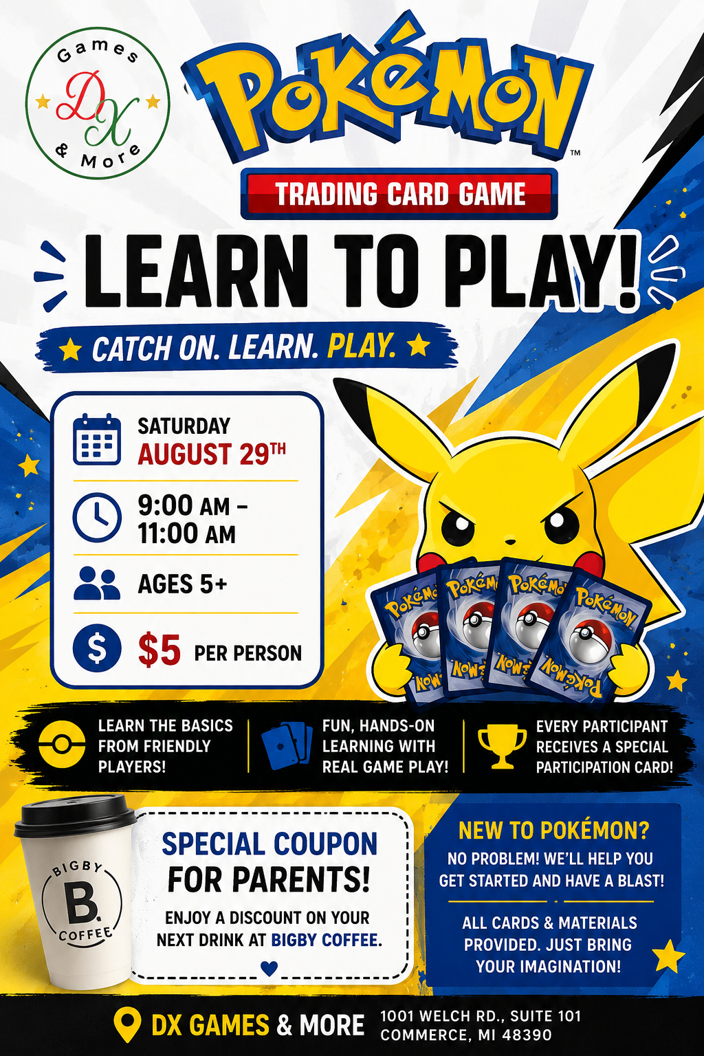 Pokemon Learn To Play
