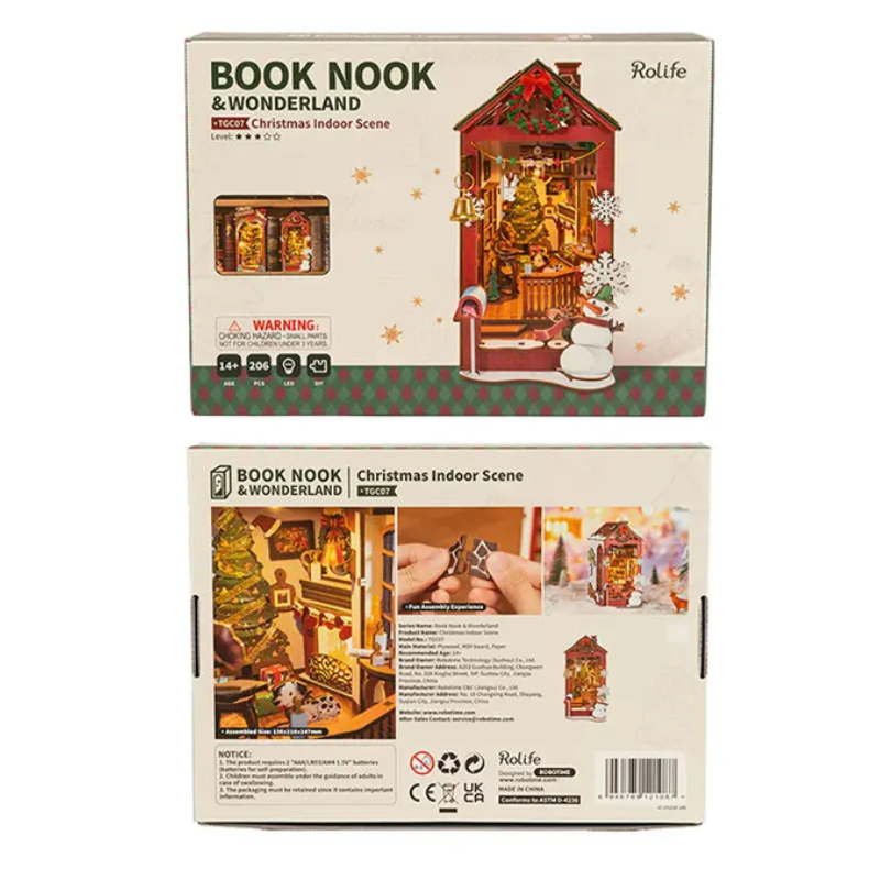 Christmas Indoor Scene - Rolife DIY Miniature