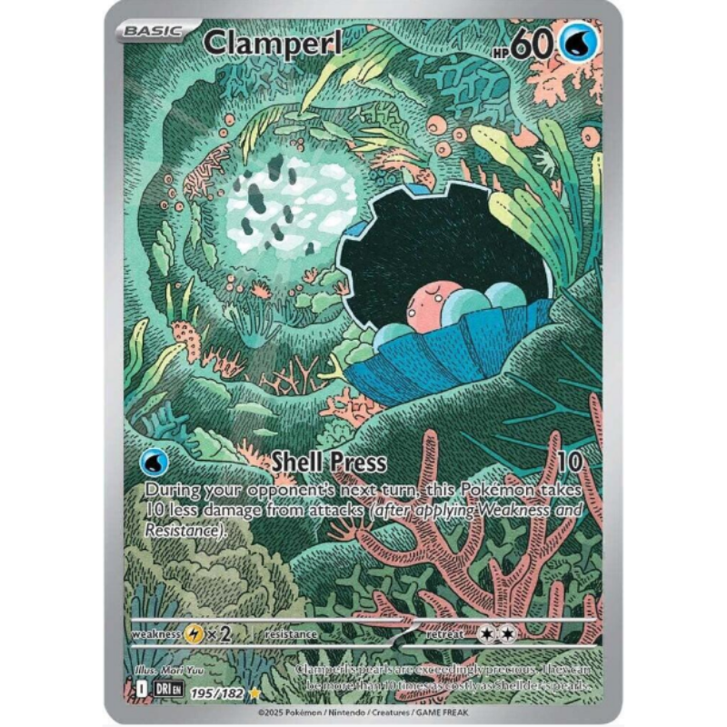 Clamperl - Destined Rivals #195/182