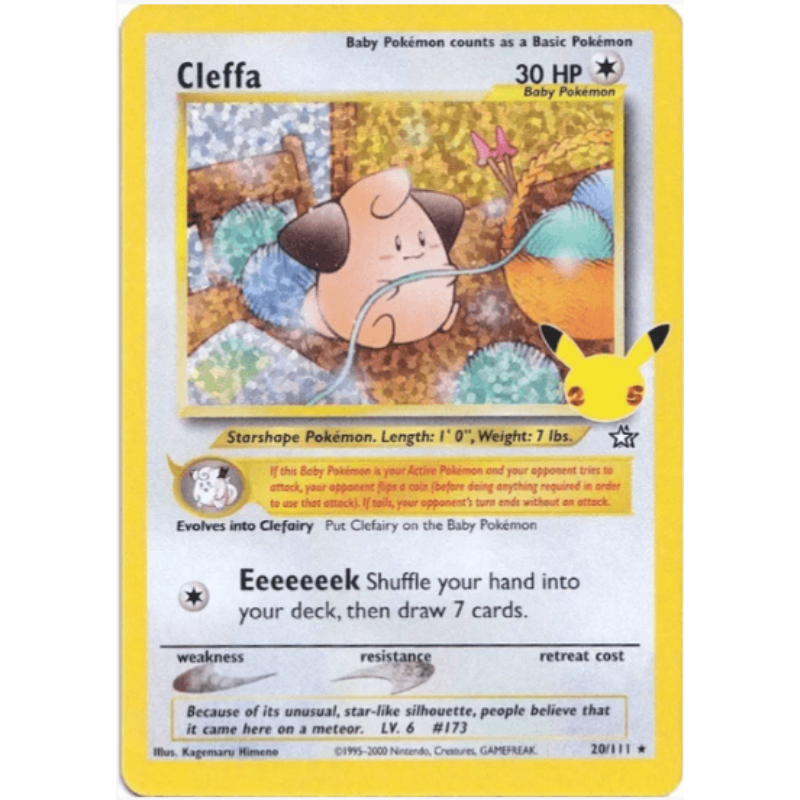 Cleffa - Celebrations: Classic Collection #2/102