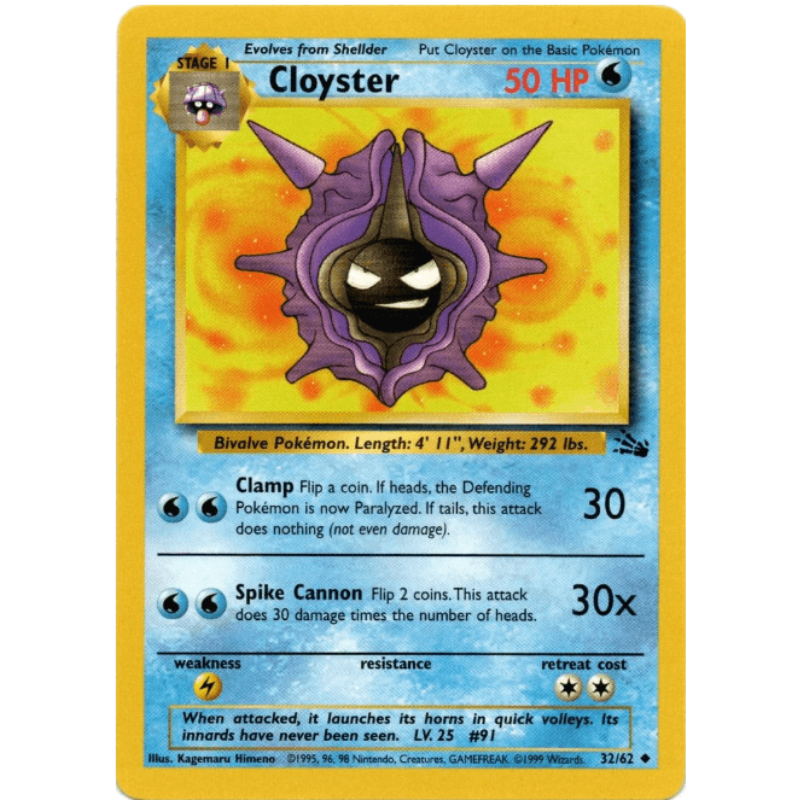 Cloyster - Fossil #32/62