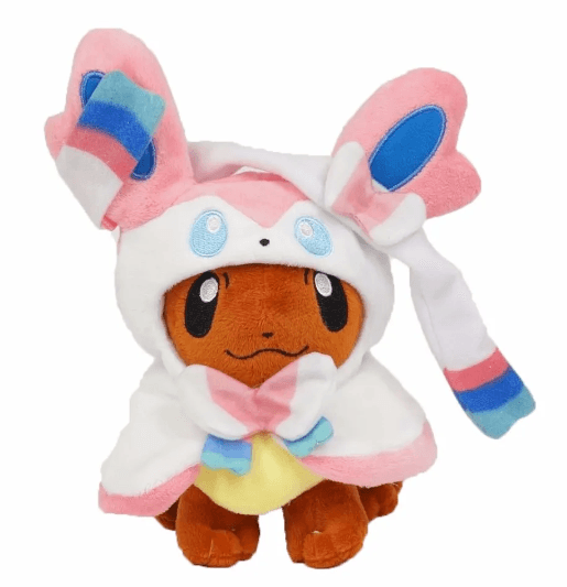 Pokemon Plush Cosplay Eevee Sylveon 8 Dx Games More