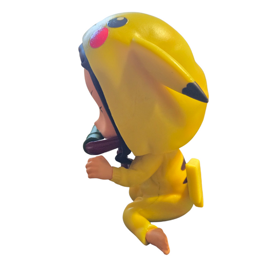 Cosplay Figure - Demon Slayer Nezuko Kamado - Pokémon Pikachu 4.5"