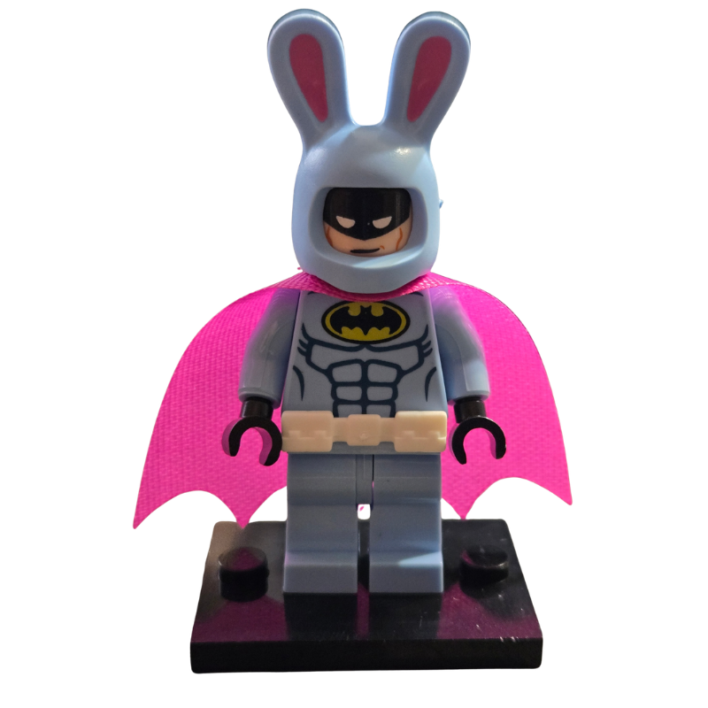 Custom LEGO Compatible Rabbit Costume Batman Minifig