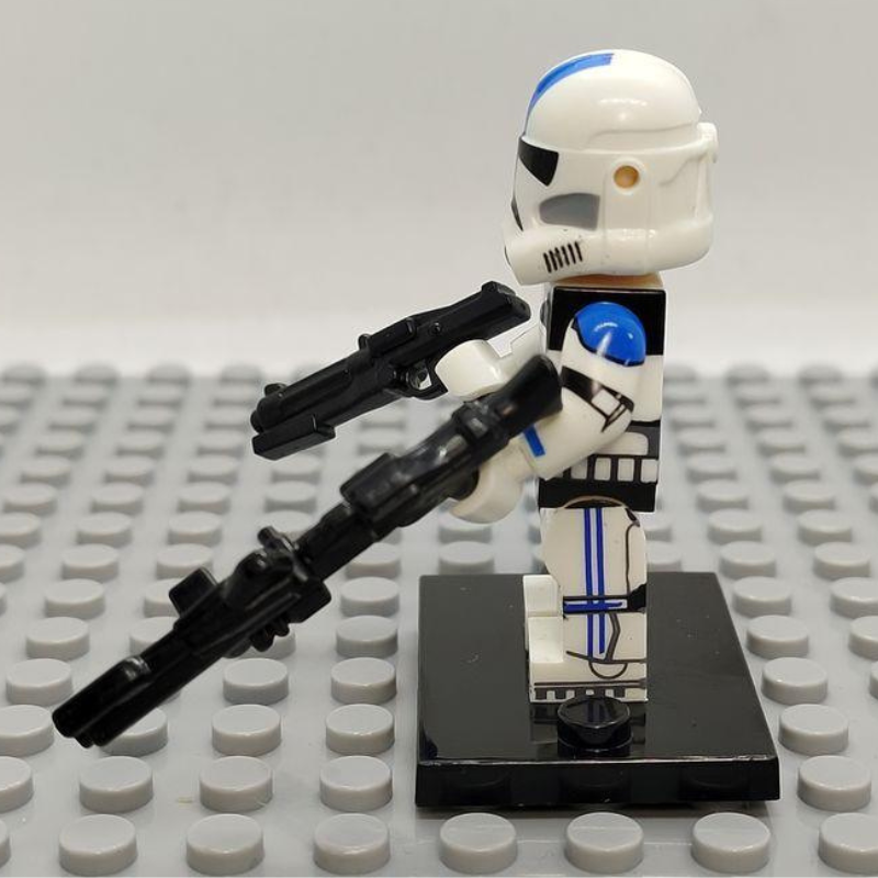 Custom Lego Compatible 501st Legion Clone Trooper Minifig