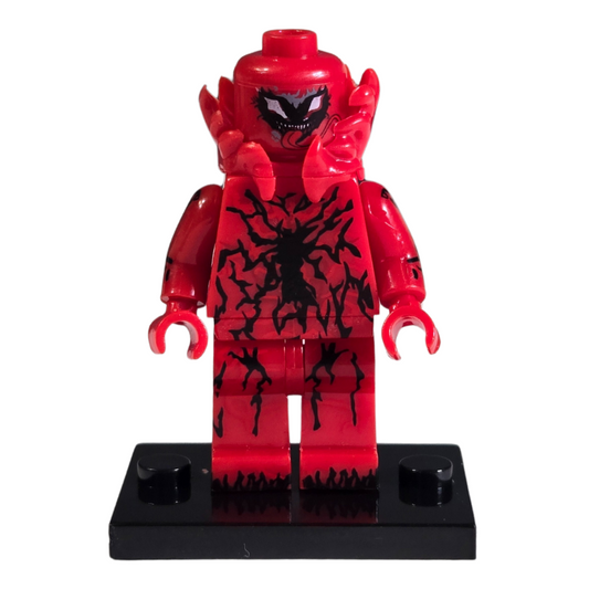 Custom Lego Compatible Carnage Minifig