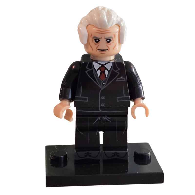 Custom Lego Compatible DC Alfred Pennyworth Minifig