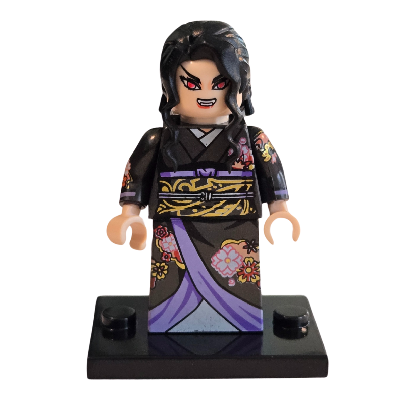 Custom Lego Compatible Demon Slayer Muzan Kibutsuji Female Form Minifig