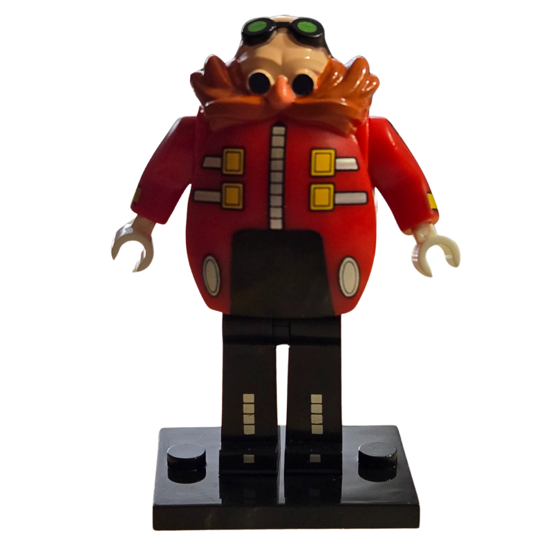 Custom Lego Compatible Doctor Eggman Minifig