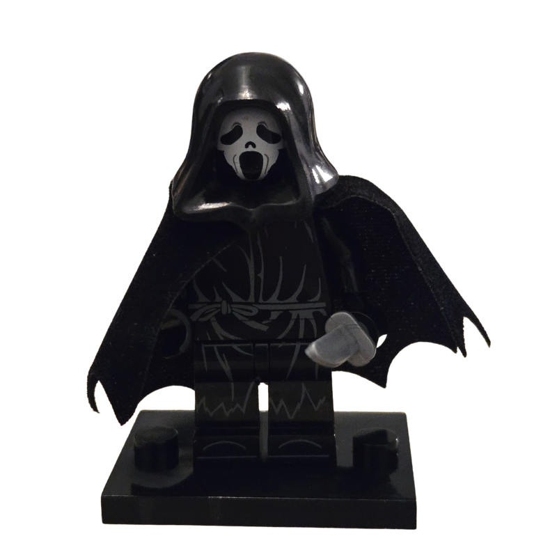 Custom Lego Compatible Ghostface (Scream) Minifig