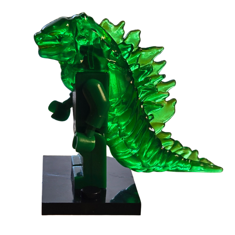 Custom Lego Compatible Godzilla Minifig