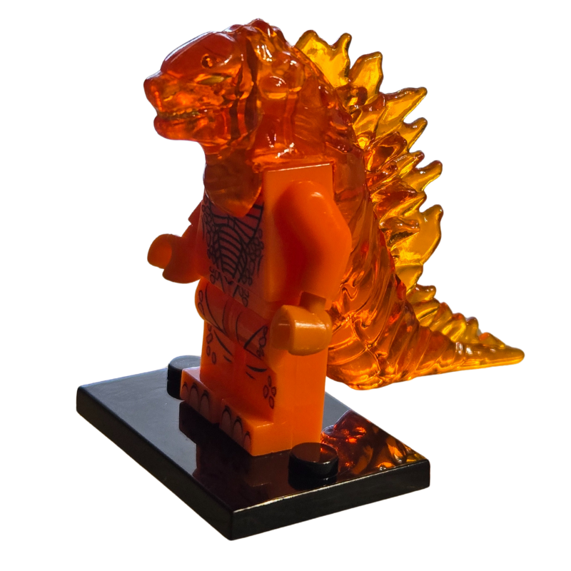 Custom Lego Compatible Godzilla Minifig