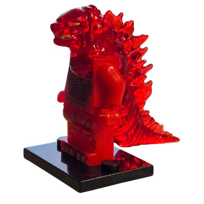 Custom Lego Compatible Godzilla Minifig
