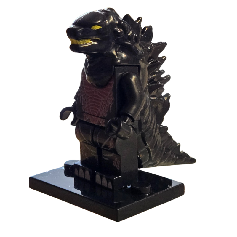 Custom Lego Compatible Godzilla Minifig