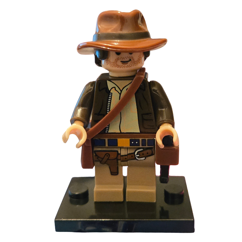 Custom Lego Compatible Indiana Jones Minifig