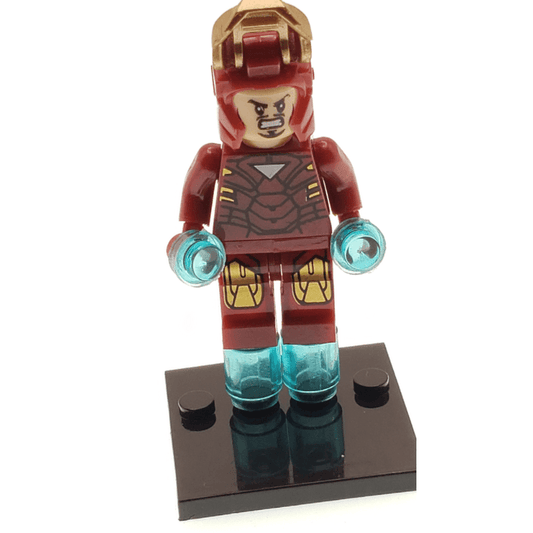 Custom Lego Compatible Iron Man Minifig