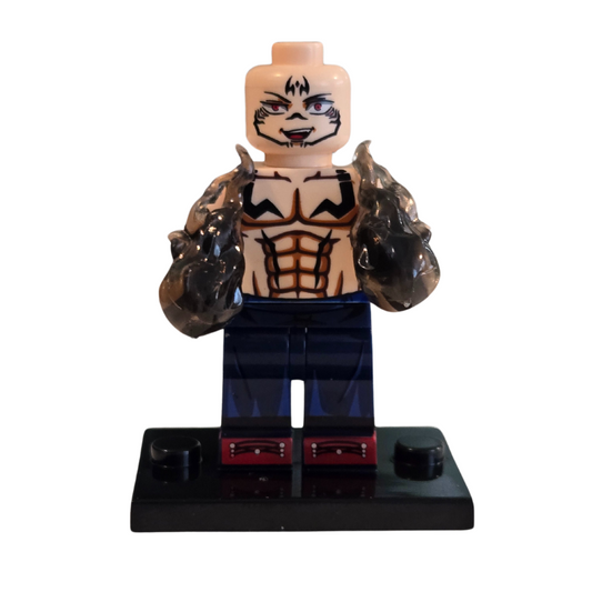Custom Lego Compatible Jujutsu Kaisen Yuji Itadori Minifig
