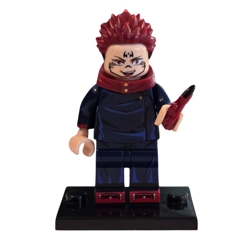 Custom Lego Compatible Jujutsu Kaisen Yuji Itadori Minifig