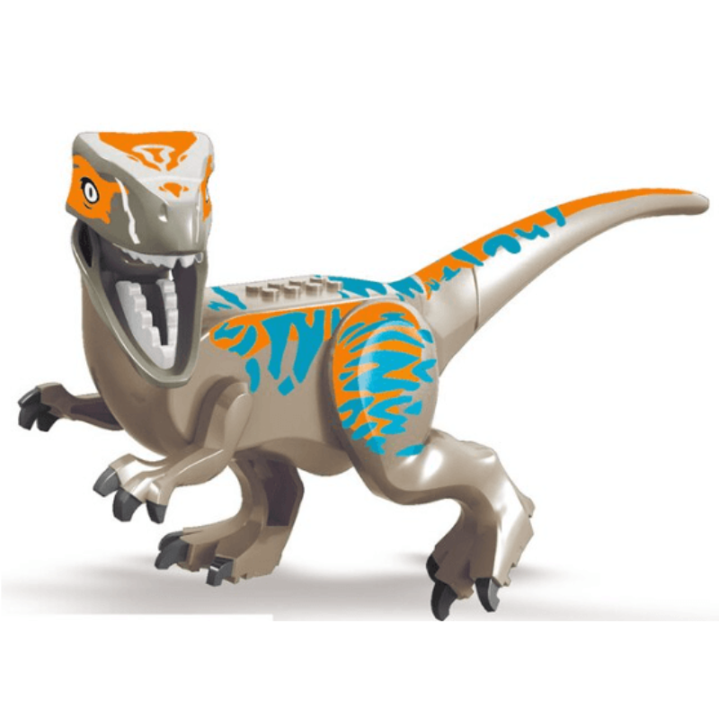 Custom Lego Compatible Jurassic World Velociraptor Minifig