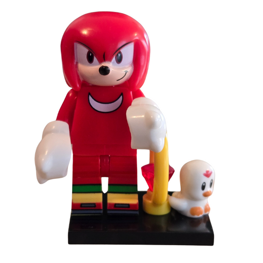 Custom Lego Compatible Knuckles Minifig