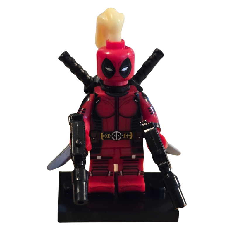Custom Lego Compatible Lady Deadpool Minifig