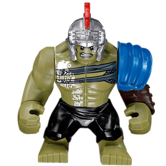 Custom Lego Compatible Large Hulk Minifig