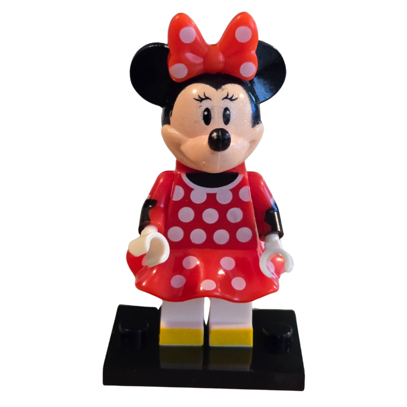 Custom Lego Compatible Minnie Mouse Minifig