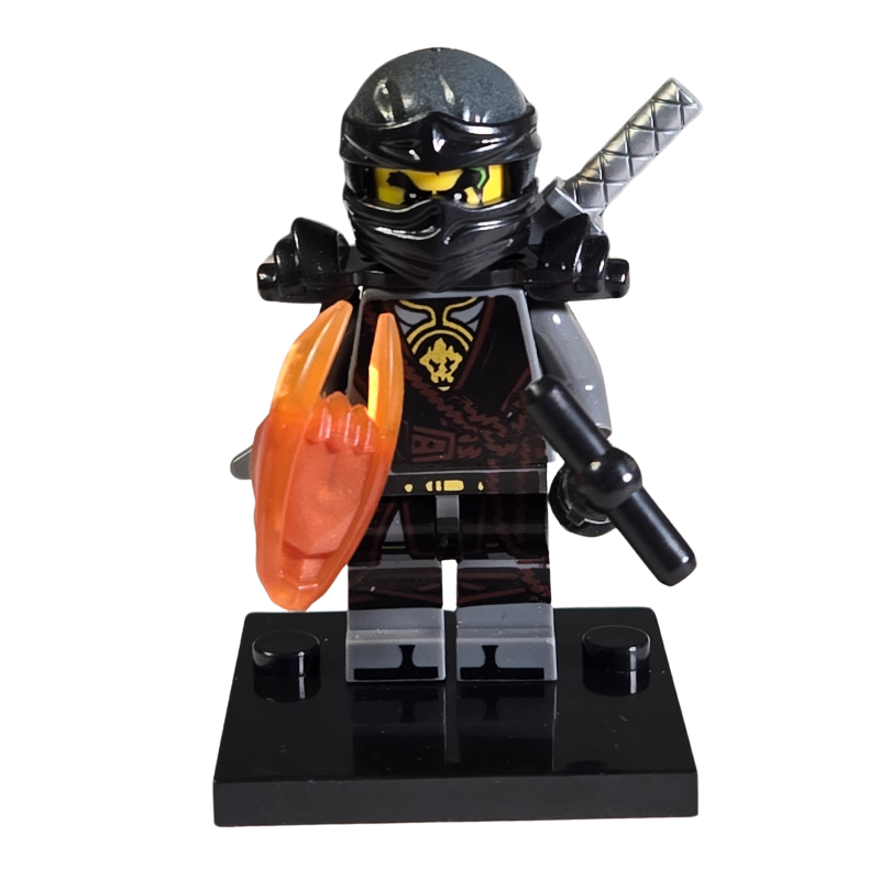 Custom Lego Compatible Ninjago Cole Minifig