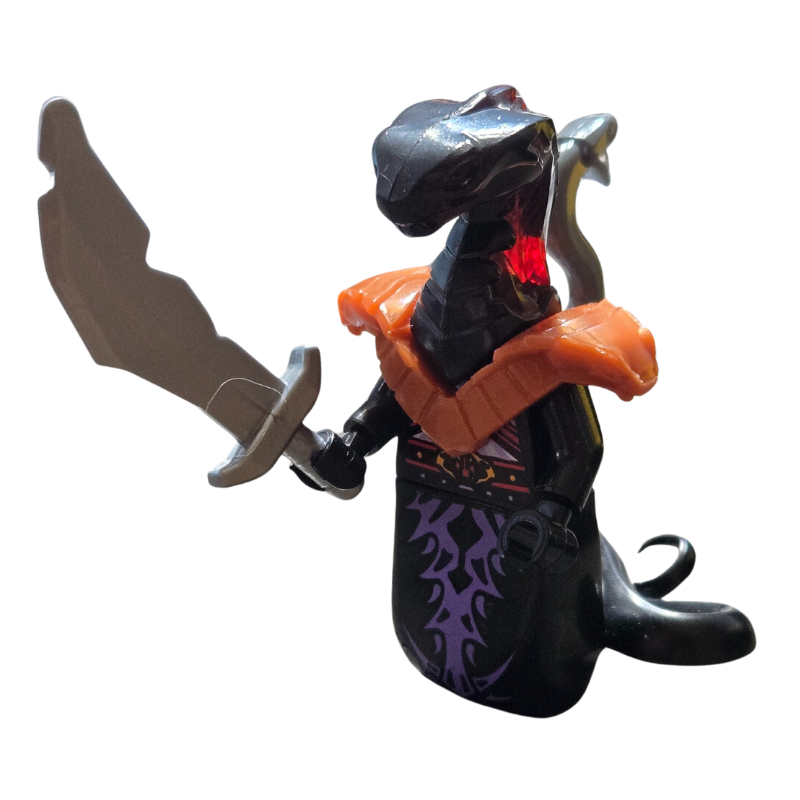 Custom Lego Compatible Ninjago Snake w/sword Minifig