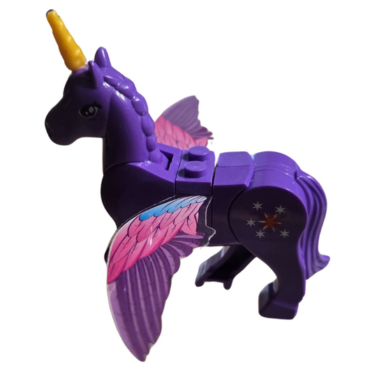 Custom Lego Compatible Pegasus Unicorn Minifig